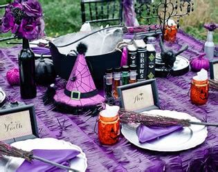 Enchanted evening party ideas for a witch themed event
